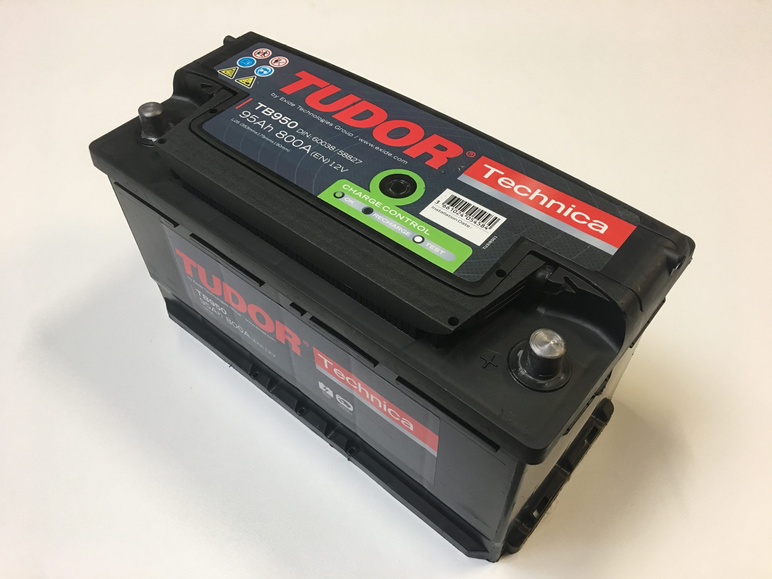 Batería de coche TUDOR de 95Ah 800A – SavingBatt